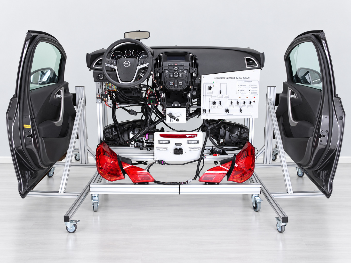 Schulungsmodell Armaturentafel CAN- und LIN-BUS Opel Astra J, Artikel 00S1 4019